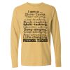Garment-Dyed Heavyweight Long Sleeve T-Shirt - Comfort Colors® - $$ Thumbnail